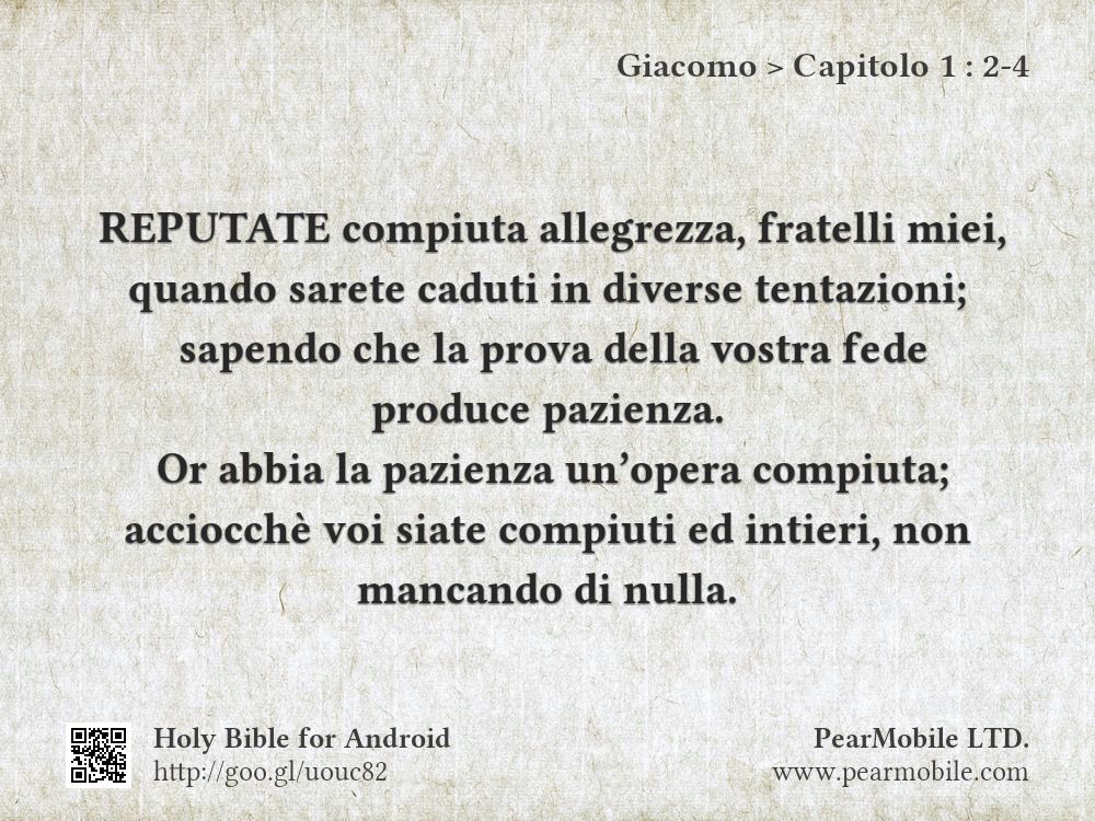 Giacomo, Capitolo 1:2-4